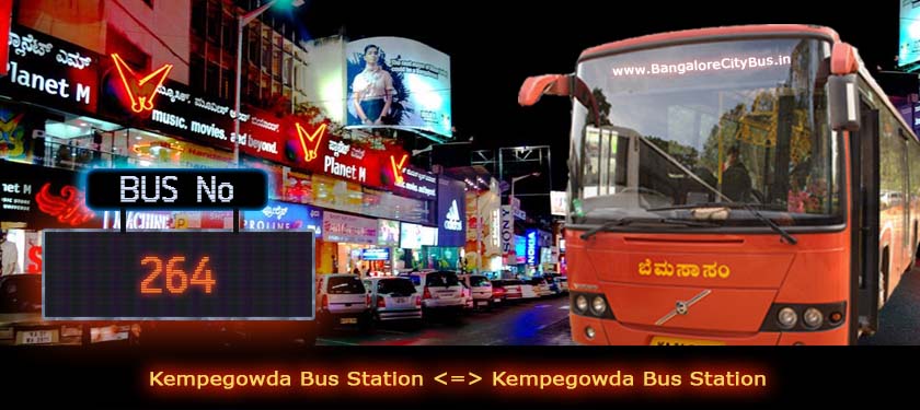 BMTC ‘264’ Bus Route & Timings