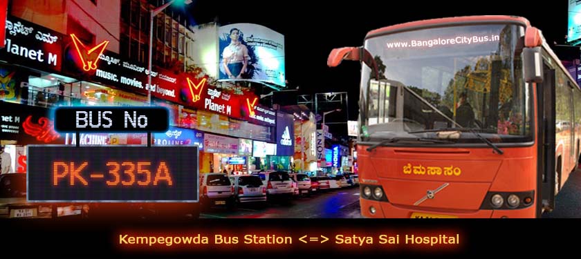 BMTC ‘PK-335A’ Bus Route & Timings